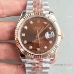 (EW) Swiss 3255 2 Tone Rose Gold Rolex Datejust II Watch Diamond Rolex Replica